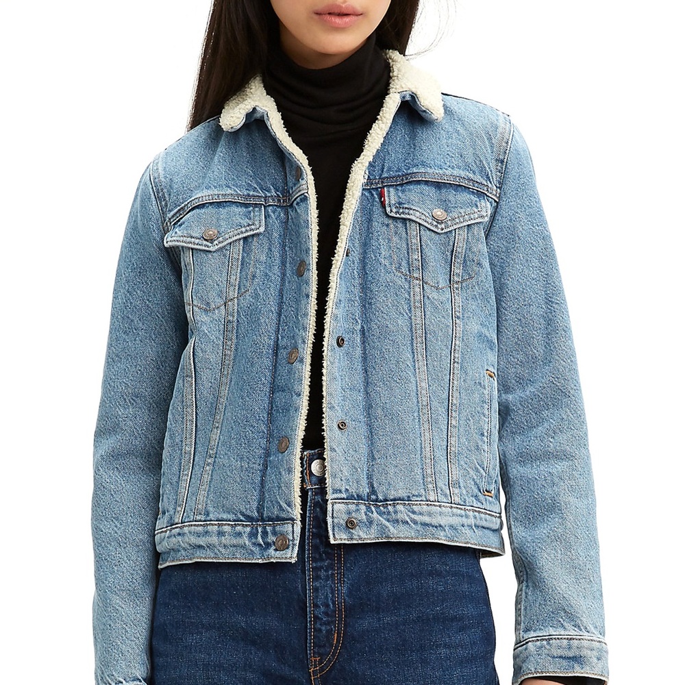 Levi’s original Sherpa trucker jacket (W Large, runs small)